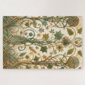 Gaelische Hütte Keltischer Kern Verzauberter Garte Puzzle (Horizontal)