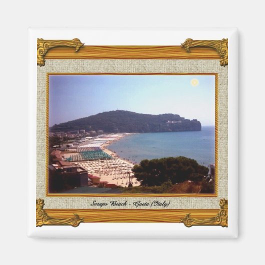 Gaeta Beach Magnet (Vorne)