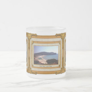 Gaeta Beach Vintager Rahmen Mattglastasse