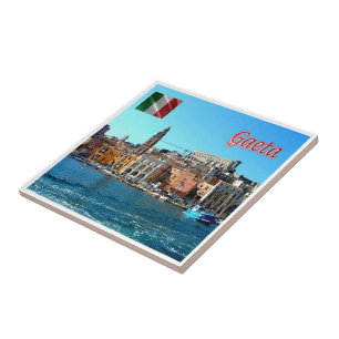GAETA MEDIEVAL, Latium, Italien, Fliese
