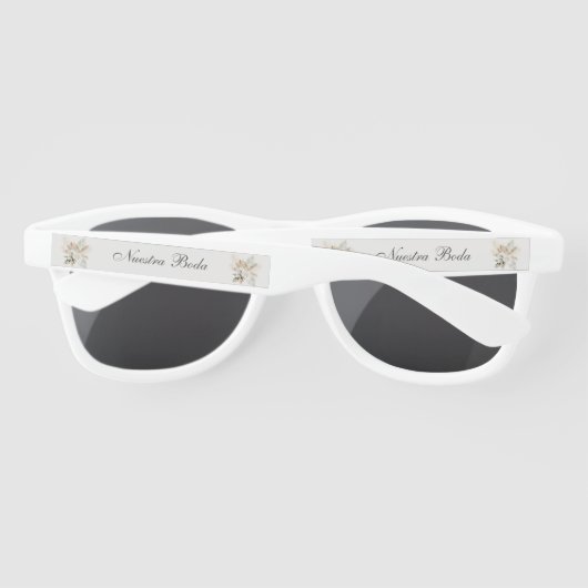 Gafas De Sol para boda (Rückseite)