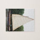 Gaff Rigged Segelboot Puzzle (Horizontal)