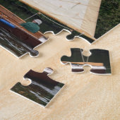 Gaff Rigged Segelboot Puzzle (Seite)