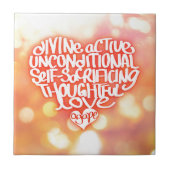 Gaffende Liebe Fliese (Vorderseite)