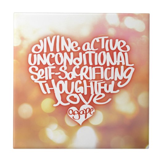 Gaffende Liebe Fliese (Vorderseite)