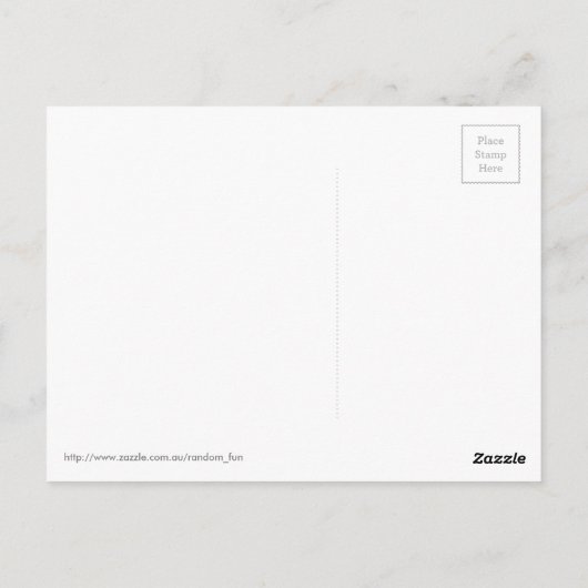 Gaffende Liebe Postkarte (Rückseite)