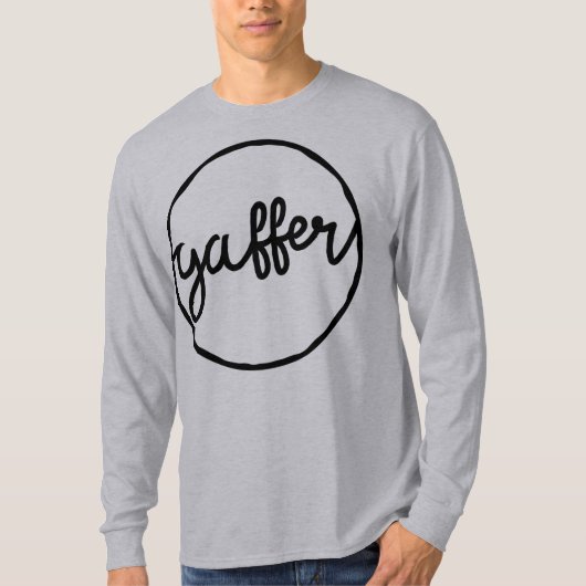 Gaffer British Soccer Boss Slang Dialect T-Shirt (Vorderseite)