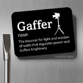 Gaffer Definition - Crew 3 x 4" Flex Magnet