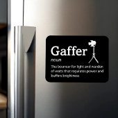 Gaffer Definition - Crew 3 x 4" Flex Magnet