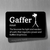 Gaffer-Definition - Crew 4" x 6" Flex Magnet