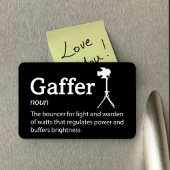 Gaffer-Definition - Crew 4" x 6" Flex Magnet