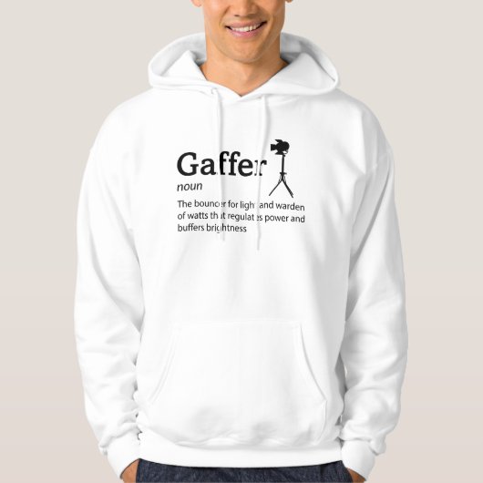 Gaffer-Definition-Lichtmodus - Crew Hoodie (Vorderseite)