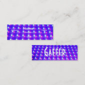 Gaffer Visitenkarte (Vorne/Hinten)