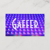 Gaffer Visitenkarte (Rückseite)