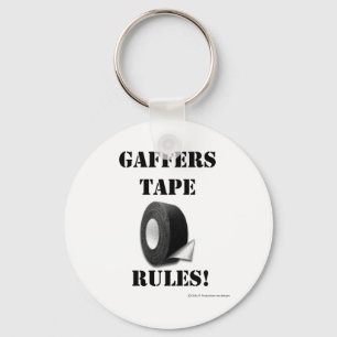 Gaffers Tape Rules Schlüsselanhänger