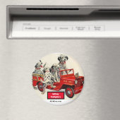 Gaffney Firefighter Magnet (In Situ (Geschirrspüler))