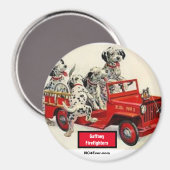 Gaffney Firefighter Magnet (Vorderseite/Rückseite)