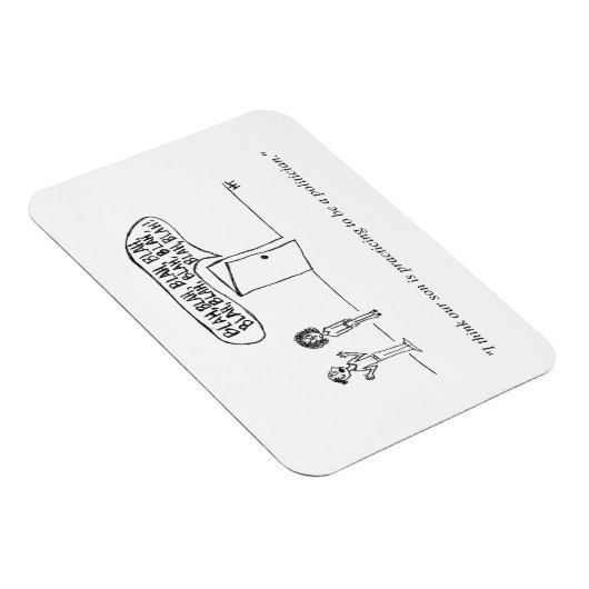 Gag Cartoon Flexible Magnet (Rechte Seite)