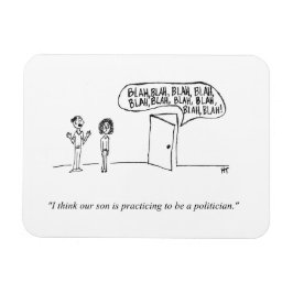 Gag Cartoon Flexible Magnet