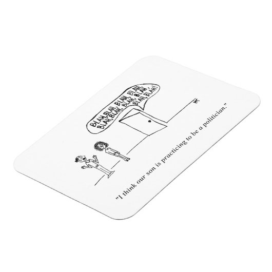 Gag Cartoon Flexible Magnet (Linke Seite)