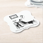 Gag Cartoon Paper Untersetzer (angewinkelt)