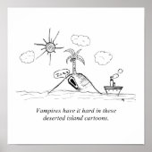 Gag Cartoon Print Poster (Vorne)