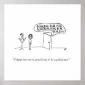 Gag Cartoon Print Poster (Vorne)