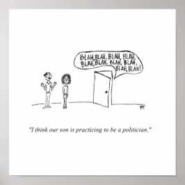 Gag Cartoon Print Poster