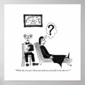 Gag Cartoon Print Poster (Vorne)