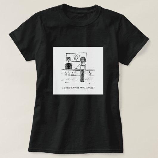 Gag Cartoon T - Shirt (Design vorne)