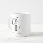 Gag Cartoon Tasse (Vorderseite Links)