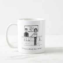 Gag Cartoon Tasse