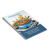 Gag-Geschenk - Notizbuch, das vorgibt, ein Buch zu (Rechte Seite)