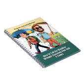 Gag-Geschenk - Notizbuch, das vorgibt, ein Buch zu (Rechte Seite)