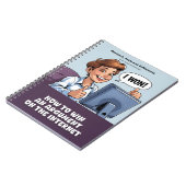 Gag-Geschenk - Notizbuch, das vorgibt, ein Buch zu (Linke Seite)