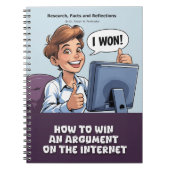 Gag-Geschenk - Notizbuch, das vorgibt, ein Buch zu (Vorderseite)