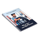Gag-Geschenk - Notizbuch, das vorgibt, ein Buch zu (Rechte Seite)