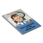 Gag-Geschenk - Notizbuch, das vorgibt, ein Buch zu (Rechte Seite)