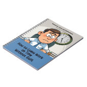 Gag-Geschenk - Notizbuch, das vorgibt, ein Buch zu (Linke Seite)