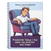Gag-Geschenk - Notizbuch, das vorgibt, ein Buch zu (Vorderseite)