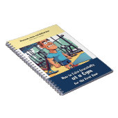 Gag-Geschenk - Notizbuch, das vorgibt, ein Buch zu (Rechte Seite)