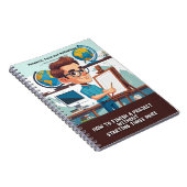 Gag-Geschenk - Notizbuch, das vorgibt, ein Buch zu (Rechte Seite)