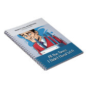 Gag-Geschenk - Notizbuch, das vorgibt, ein Buch zu (Rechte Seite)