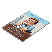 Gag-Geschenk - Notizbuch, das vorgibt, ein Buch zu (Linke Seite)