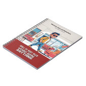 Gag-Geschenk - Notizbuch, das vorgibt, ein Buch zu (Linke Seite)