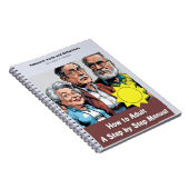 Gag-Geschenk - Notizbuch, das vorgibt, ein Buch zu (Rechte Seite)