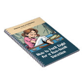 Gag-Geschenk - Notizbuch, das vorgibt, ein Buch zu (Rechte Seite)