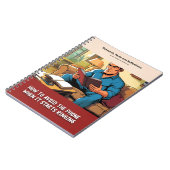 Gag-Geschenk - Notizbuch, das vorgibt, ein Buch zu (Linke Seite)