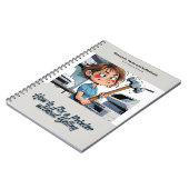 Gag-Geschenk - Notizbuch, das vorgibt, ein Buch zu (Linke Seite)