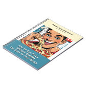 Gag-Geschenk - Notizbuch, das vorgibt, ein Buch zu (Linke Seite)